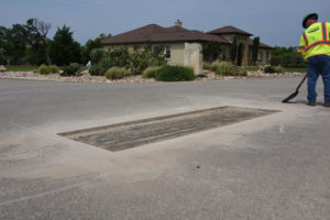 road repair at HOA - pothole patching