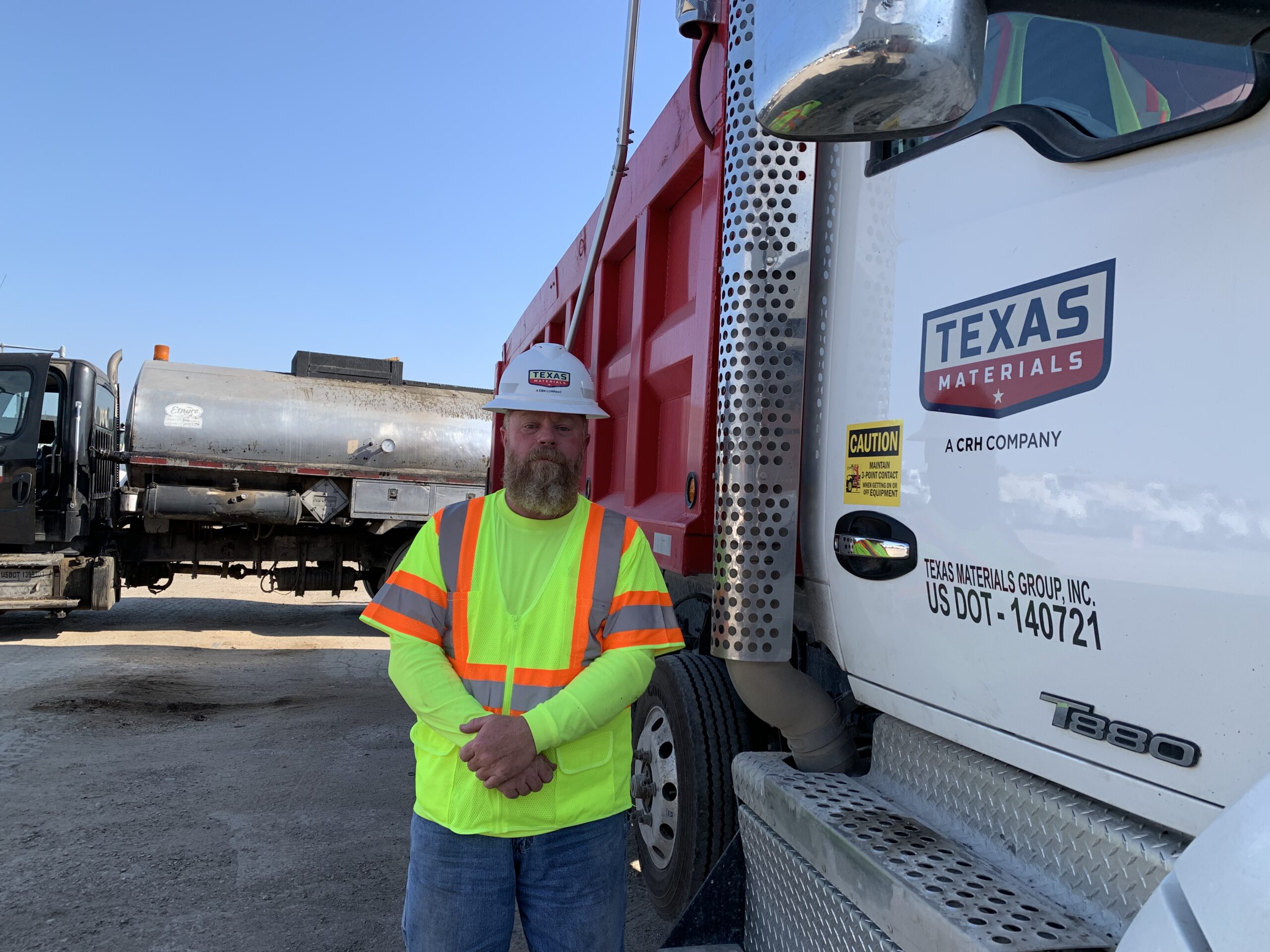 Meet David 6 Axle Dump Truck Driver Texas Materials Group